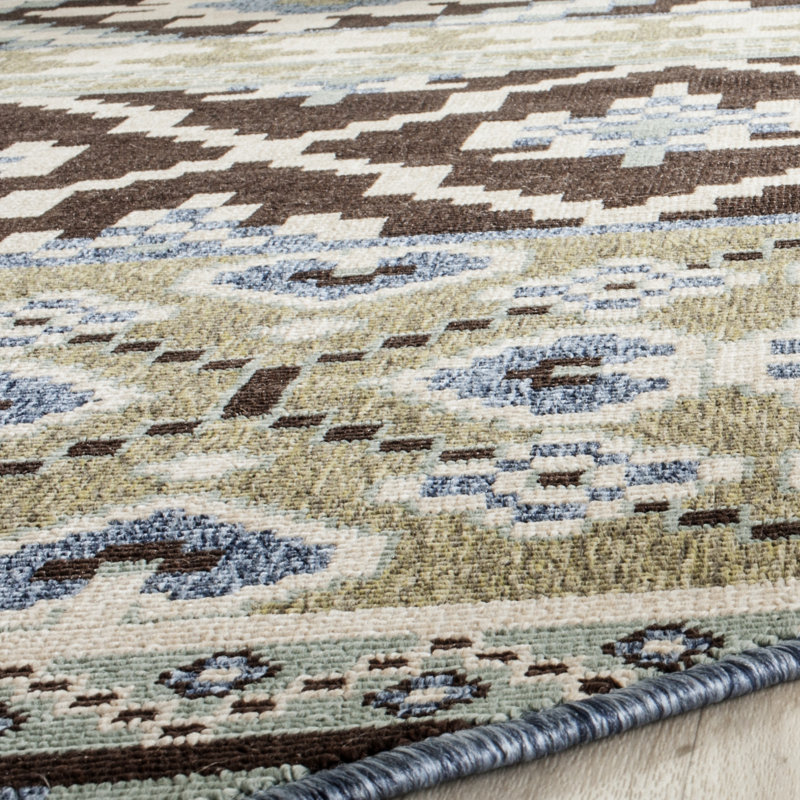 Tapis intérieur / extérieur Northpoint Southwestern, Rond 8 pi