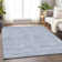 Premium Machine Washable Prisco Sky Rug