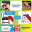 Ensemble de glissade intérieure et extérieure Trampoline Step N Slide-110295035