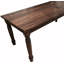 Table de salle à manger en bois massif Bhagchandani-33115969