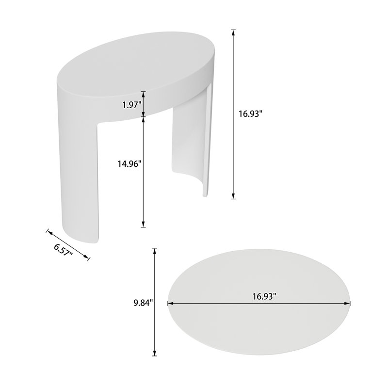 Tabouret de douche 17 po