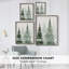 Impression encadrée Winter Washed Coppice II - bois massif-1547400213