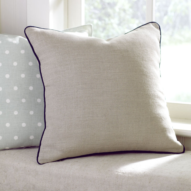 Lightle Reversible Throw Pillow, 22" x 22", Fern, Pillow Cover Only - No Insert