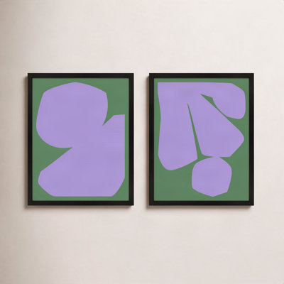 Element 2-Piece Print Set by Michael Kempen
