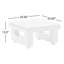 Montford Outdoor Square Side Table