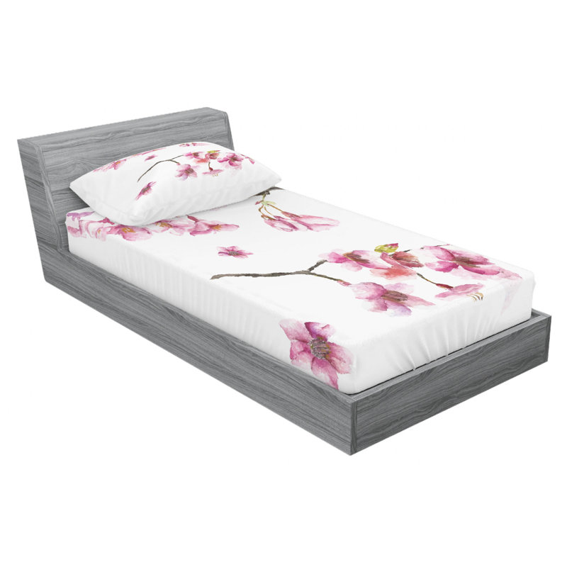 Microfiber Sheet Set, Twin XL Sheet Set with Fitted Sheet