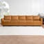 Canapé modulaire en cuir 5 pièces