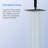 10" Square Rainfall Shower Head, Wall/Ceiling Mounted-118580215