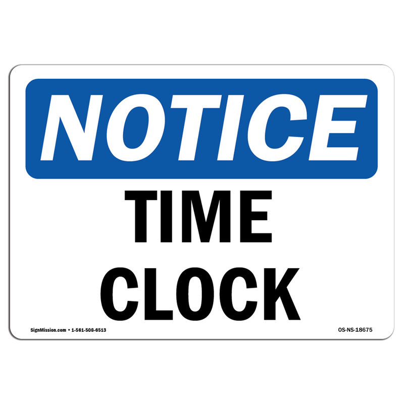 Décalcomanie horloge 7 po x 5 po
