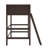 Wood Loft Bed With Ladder-1163759248