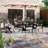 Aivo 6 - Person Patio Dining Set with Rectangular Table , Cushions Included-180734888