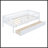 Daybed Wood Bed With Two Drawers-1584612126