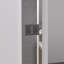 - Cabine de douche coulissante double à largeur réglable à finition réglable de 56 po avec verre trempé de 1/4 po de 6 mm, imperméable et pour la salle de bain