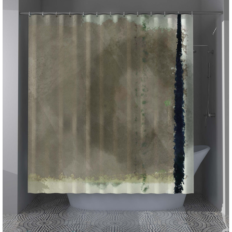 Clear Keenest Designer Shower Curtain
