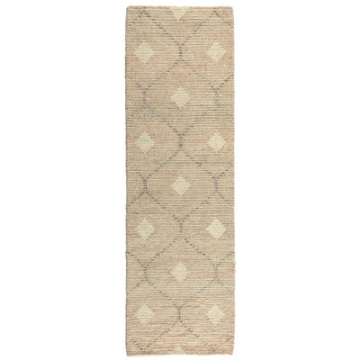 Reign Geometric Area Rug in Brown