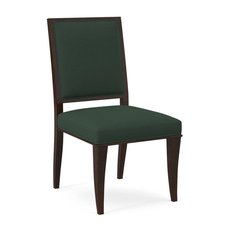 Princeton Dining Chair, American Walnut, Libby Linen