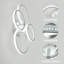 Daizjah 4-Light LED Flush Mount Ceiling Light