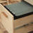 Transitional Computer Desk with Generous Work Surface, Brown finish