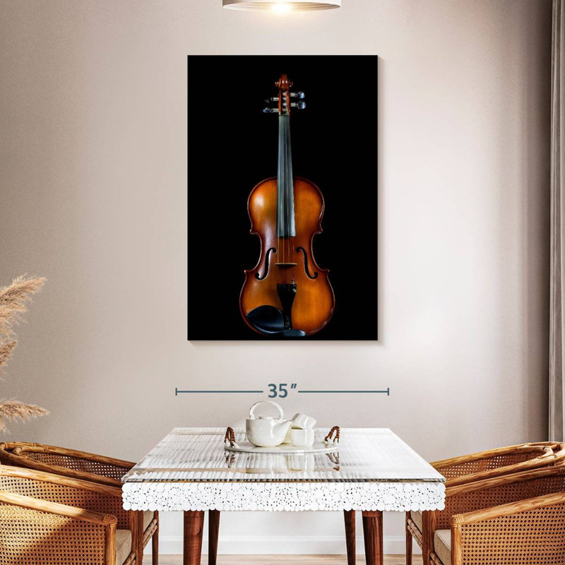 Portrait de violon Abarca, H 24 po x l 16 po