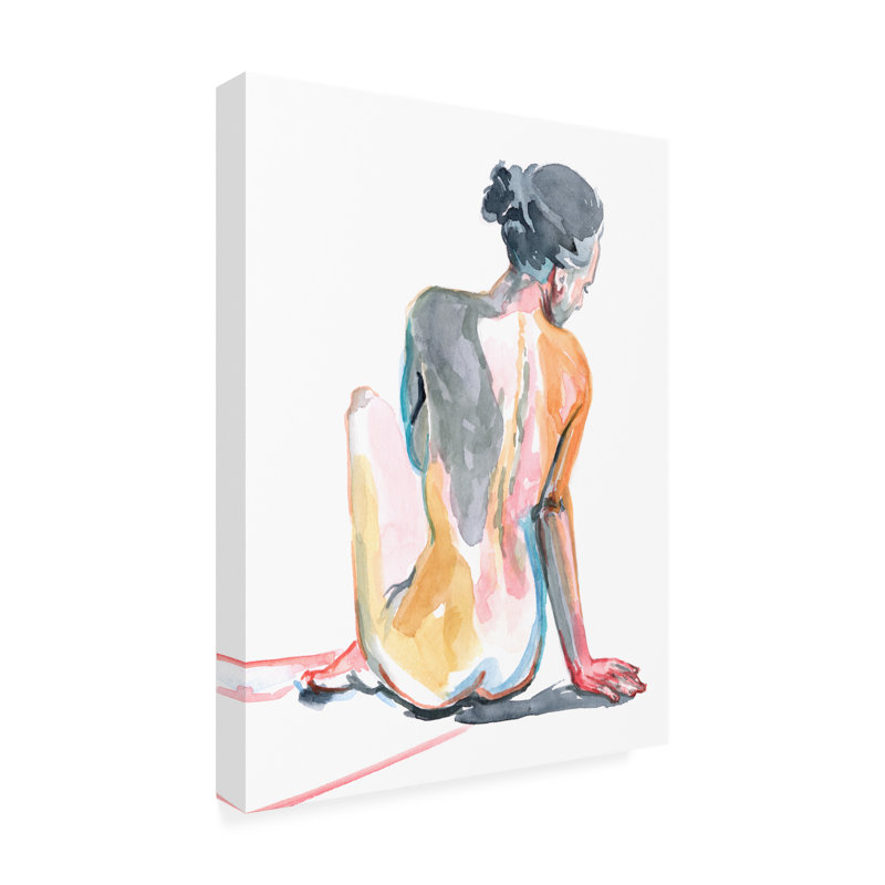 Art sur toile «Colorful Shadows I» par Jennifer Paxton Parker, H 24 po x l 18 po x P 2 po