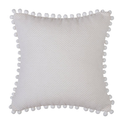  Pom-Poms Throw Pillow