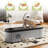 Cat Litter Box Enclosure for Indoor Cats, Hidden Litter Box Furniture with Round Lift-up Door-1368320054