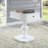 White Finish Game Table