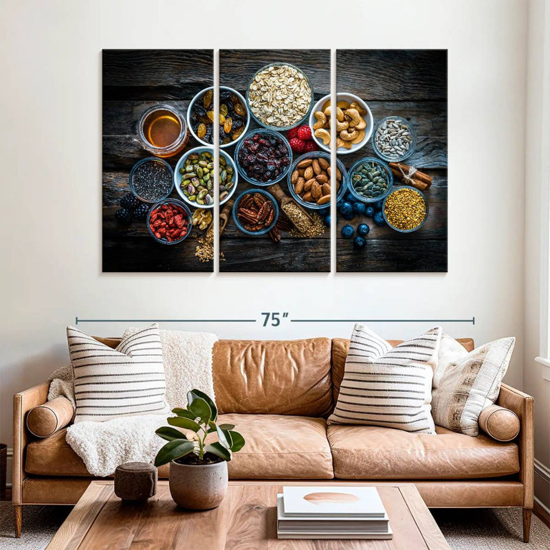 Yarlin Healthy Eats, 42" H x 65" W