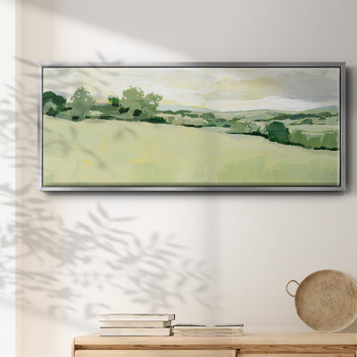 Pearly Pasture I - toile encadrée