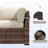 2-Person Outdoor Seating Group With Cushions-1449946857