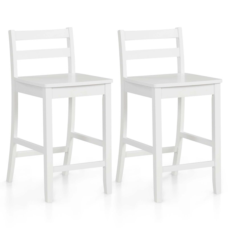 Laterese Counter Stool, White