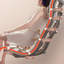 Fauteuil de massage électrique multifonctionnel ergonomique gris pâle
