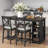 5 - Piece Counter Height Dining Set-1602332032-1582310135