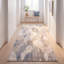 Tapis Magnolia Modern Circles géométrique bleu gris beige, lavable à la machine, antidérapant, à poils courts, pour l'intérieur et l'extérieur, adapté aux animaux domestiques, idéal pour le salon, la chambre, la salle à manger, l'entrée, le corridor ou le bureau.-680748762