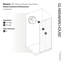 Aurora 34 in. x 78 in. Fully Frameless Fluted Radius Single Fixed Shower Panel-17217073-17217079