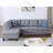 2 - Piece Irine Faux Leather Sectional Sofa
