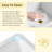 Los Flexi White Undermount Kitchen Sink-111687795-111687796-111687797