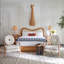 Riviera Upholstered Queen Scalloped Bed