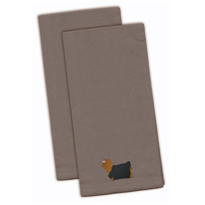 Cotton Embroidered Tea Towel Kitchen Towel