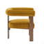 Chaise d'appoint moderne rembourrée avec accoudoirs ronds-1799366107