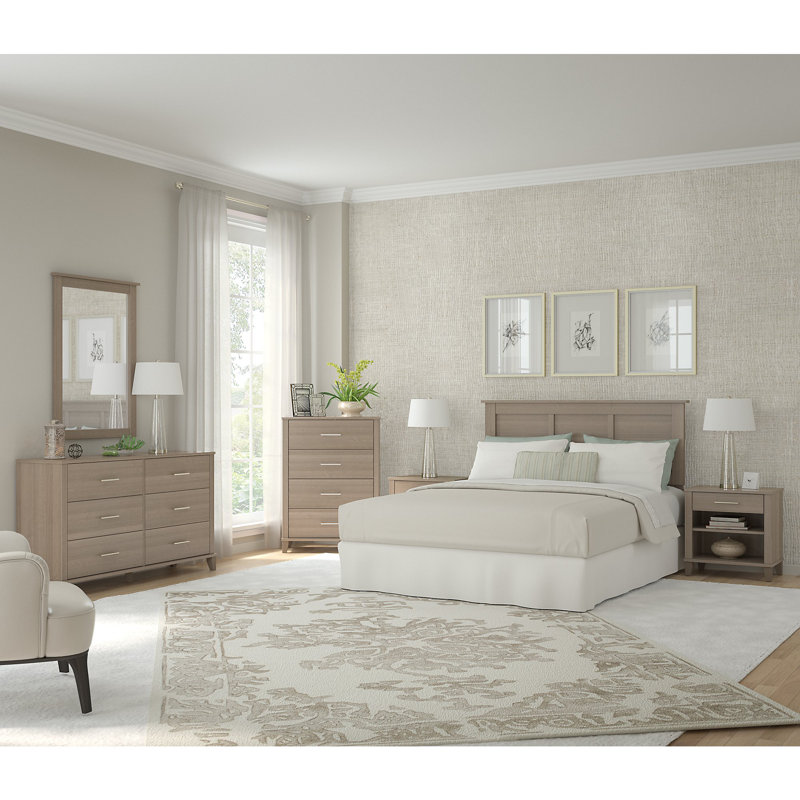 Giovanna 31'' W 4 - Drawer Dresser, Ash Gray