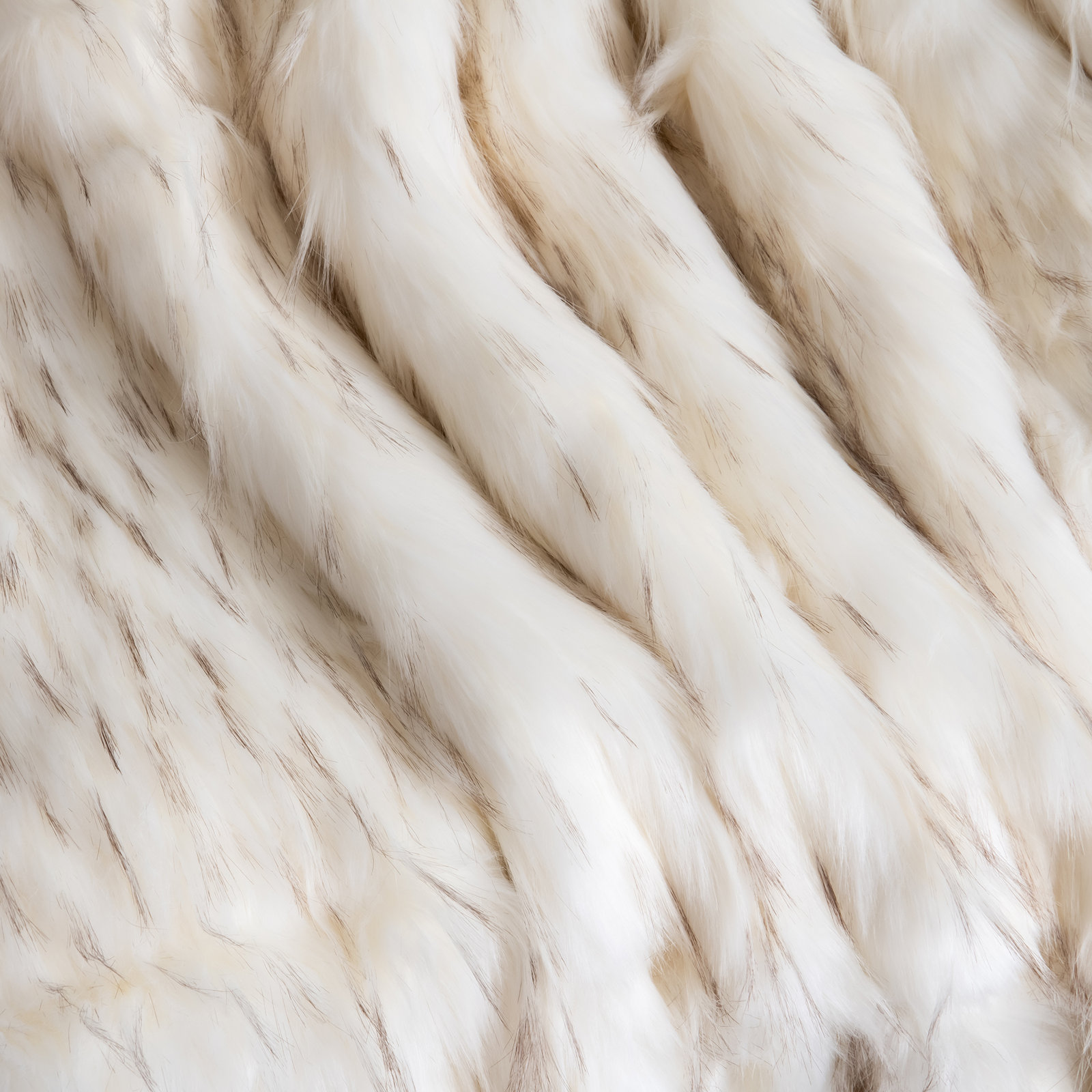 Harwick Faux Fur Throw Blanket, 58" x 84"