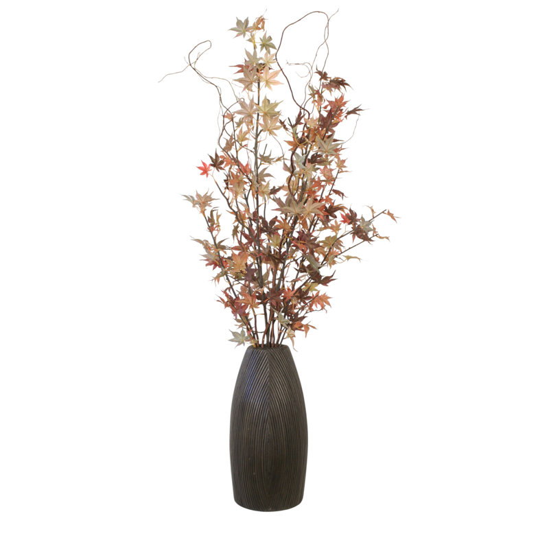 Maple Branches in Pencil Basket