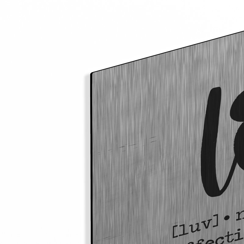 «Love» par Imparfect Dust, H 24 po x l 36 po
