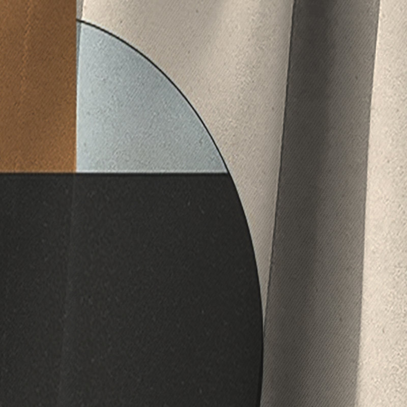 Avelin - Minimalism Abstract Blackout Curtain - 1 Panels, 52" W x 120" L