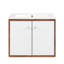Meuble-lavabo mural 24 po