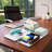Sorbus Clear Drawer Organizer 3 Pack - Large Plastic Storage Trays and Dividers