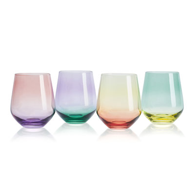 Chroma 13 oz. Stemless Wine Glasses