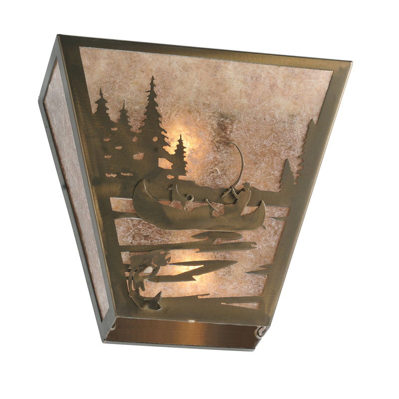 2 - Light Flush Mounted Sconce