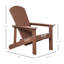 Chaise Adirondack en plastique-67236964
